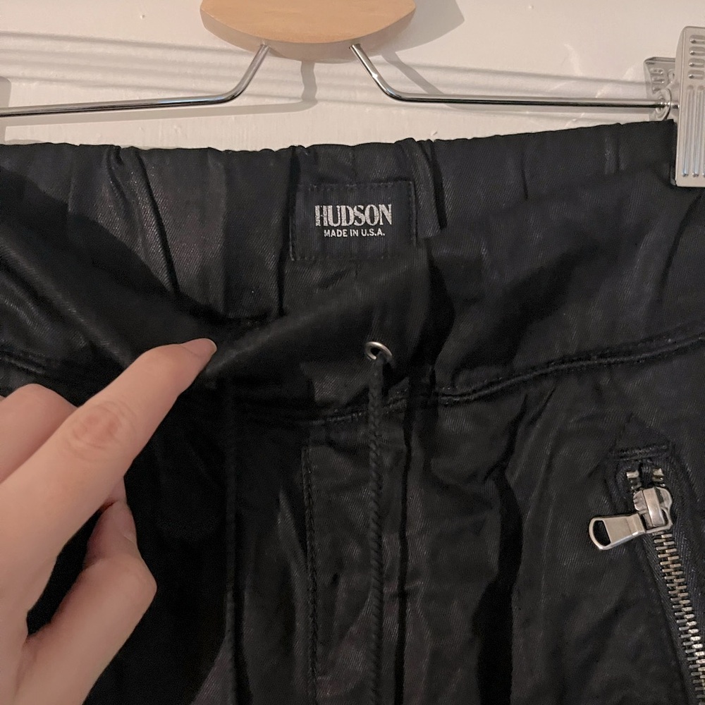 Hudson satin joggers